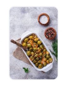 carrots brussel sprouts