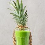 Pineapple and spinach smoothie