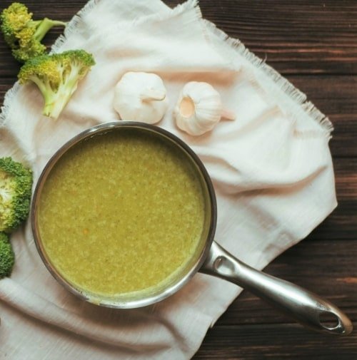 Healthy Broccoli and Spinach Soup