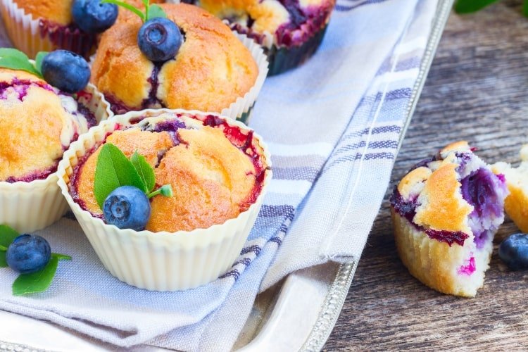 Blueberry Cinnamon Muffins